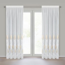 FIRANA GOTOWA TILDA NA TAŚMIE 140 X 270 CM BIAŁY