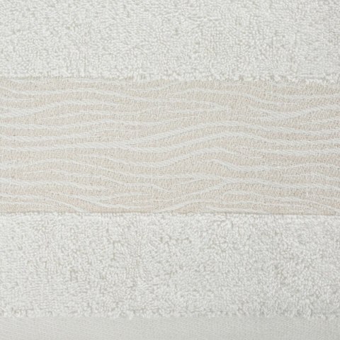 RĘCZNIK AMBER (01) 50 X 90 CM KREMOWY