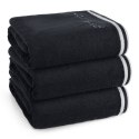 RĘCZNIK PIERRE CARDIN ROCCO 70 X 140 CM CZARNY