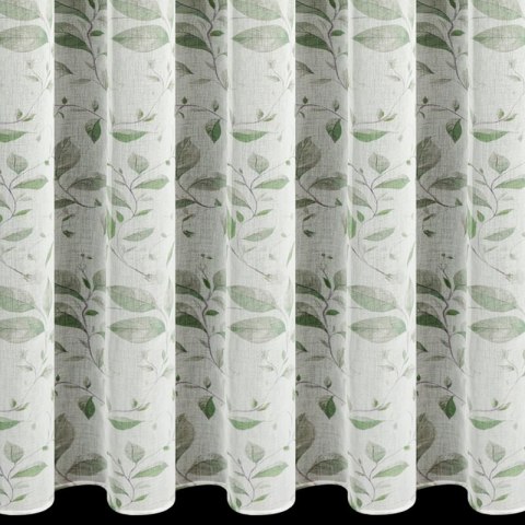 ZASŁONA GOTOWA MANAE NA TAŚMIE 140 X 270 CM BIAŁY