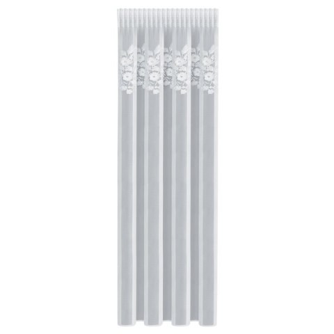 ZASŁONA GOTOWA ROSIE 4 NA TAŚMIE 140 X 270 CM BIAŁY