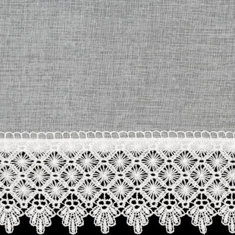 FIRANA GOTOWA ERNA NA SZELKACH 150 X 70 CM BIAŁY