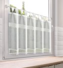 FIRANA GOTOWA ERNA NA SZELKACH 150 X 70 CM BIAŁY