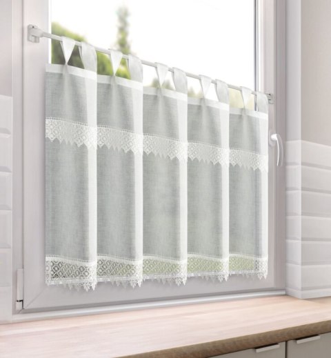 FIRANA GOTOWA ERNA NA SZELKACH 150 X 70 CM BIAŁY