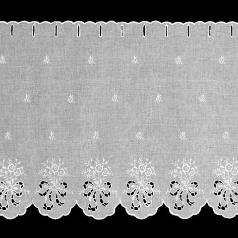 FIRANA GOTOWA FALVIA 143 X 70 CM BIAŁY