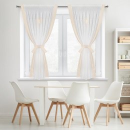 FIRANA GOTOWA INKA NA TAŚMIE 140 X 180 CM BIAŁY