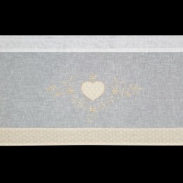 FIRANA GOTOWA INKA NA TAŚMIE 150 X 40 CM BIAŁY