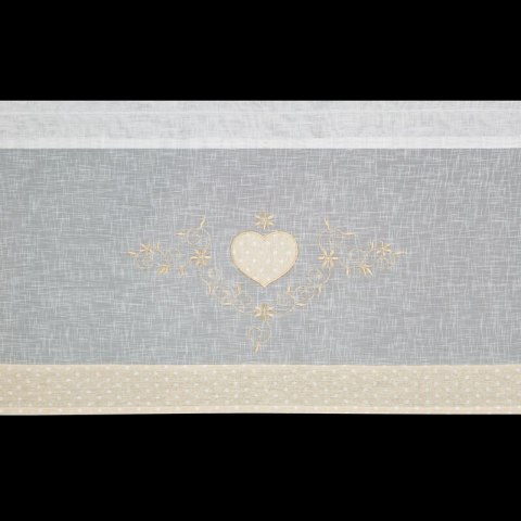 FIRANA GOTOWA INKA NA TAŚMIE 150 X 40 CM BIAŁY