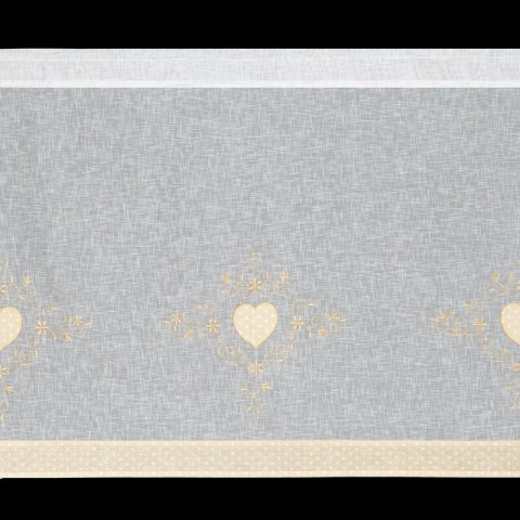 FIRANA GOTOWA INKA NA TAŚMIE 150 X 70 CM BIAŁY