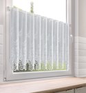 FIRANA GOTOWA ISABELLA 143 X 70 CM BIAŁY
