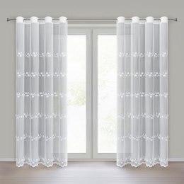 FIRANA GOTOWA MATYLDA 140 X 250 CM BIAŁY