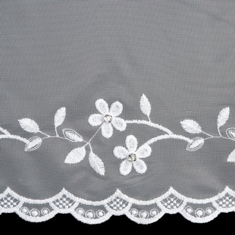 FIRANA GOTOWA MATYLDA 350 X 150 CM BIAŁY