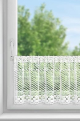 FIRANA GOTOWA MILY NA TAŚMIE 150 X 30 CM BIAŁY