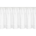 FIRANA GOTOWA MILY NA TAŚMIE 150 X 30 CM BIAŁY