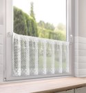 FIRANA GOTOWA MILY NA TAŚMIE 150 X 30 CM BIAŁY