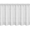 FIRANA GOTOWA MILY NA TAŚMIE 150 X 50 CM BIAŁY