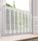 FIRANA GOTOWA MILY NA TAŚMIE 150 X 50 CM BIAŁY