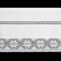 FIRANA GOTOWA MIRANDA NA TAŚMIE 150 X 70 CM BIAŁY