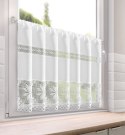 FIRANA GOTOWA MIRANDA NA TAŚMIE 150 X 70 CM BIAŁY