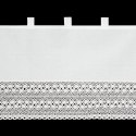FIRANA GOTOWA VALENTINA NA SZELKACH 150 X 70 CM BIAŁY