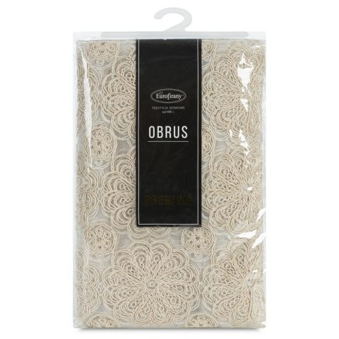 OBRUS SISI 2 140 X 175 CM JASNOBEŻOWY
