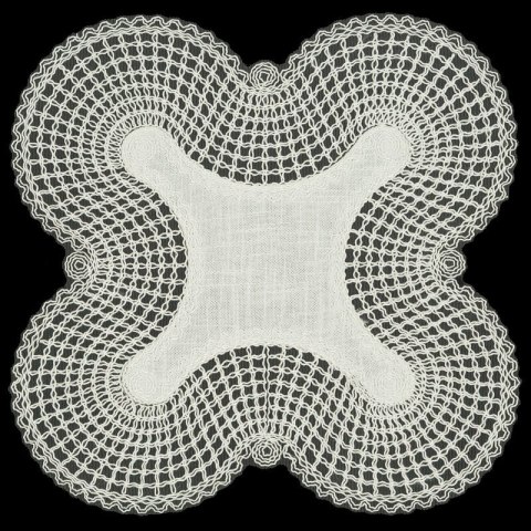 OBRUS SISI 5 35 X 45 CM NATURALNY