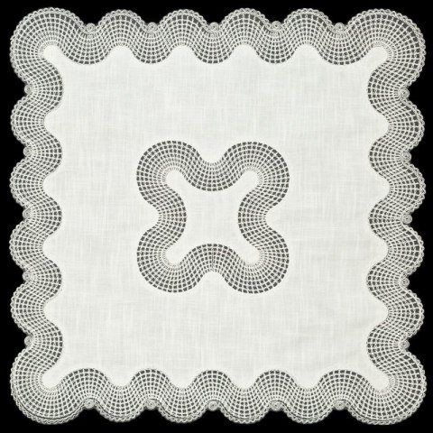 OBRUS SISI 5 85 X 85 CM NATURALNY