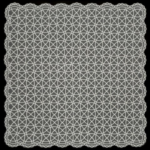 OBRUS SISI 6 85 X 85 CM NATURALNY