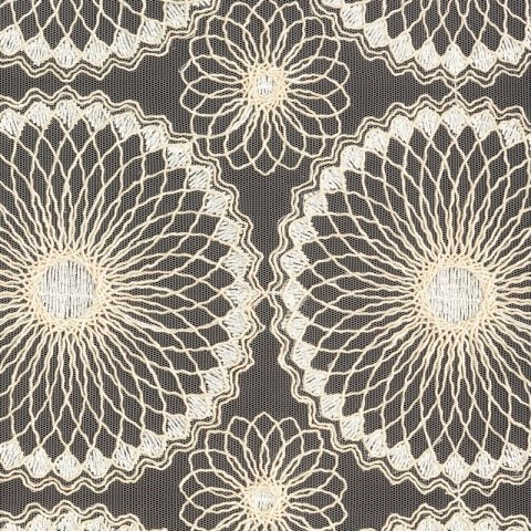 OBRUS SISI 7 105 X 105 CM BEŻOWY