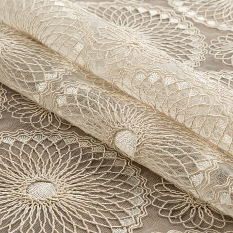 OBRUS SISI 7 105 X 105 CM BEŻOWY