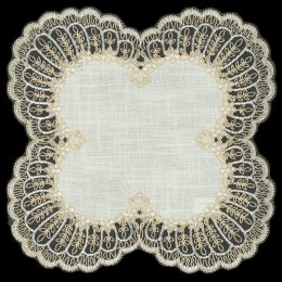OBRUS SISI 8 35 X 35 CM NATURALNY