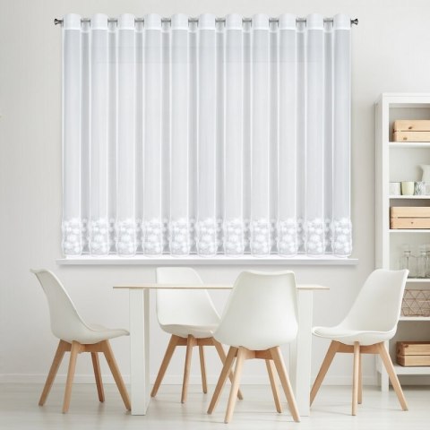 ZASŁONA GOTOWA CLARA 2 400 X 150 CM BIAŁY