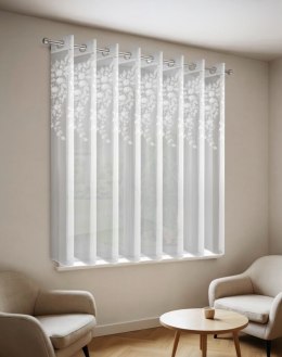 ZASŁONA GOTOWA ROSIE 1 350 X 150 CM BIAŁY
