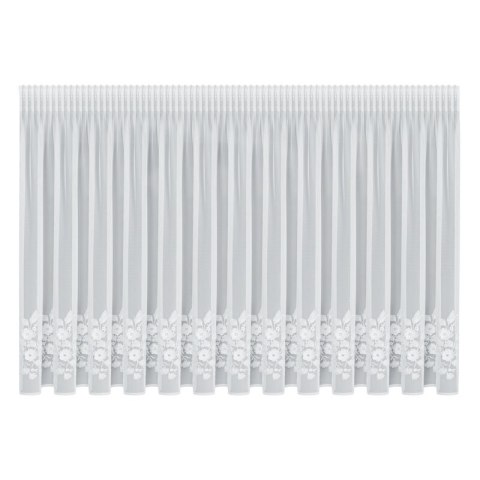 ZASŁONA GOTOWA ROSIE 4 NA TAŚMIE 400 X 120 CM BIAŁY