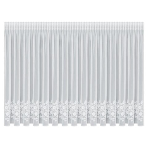 ZASŁONA GOTOWA ROSIE 4 NA TAŚMIE 400 X 150 CM BIAŁY