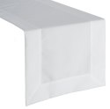 OBRUS LUCY 40 X 140 CM BIAŁY