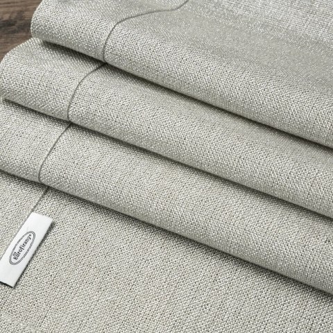 OBRUS STELLA 2 40 X 180 CM SREBRNY