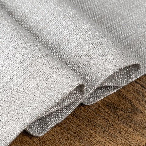 OBRUS STELLA 2 40 X 180 CM SREBRNY