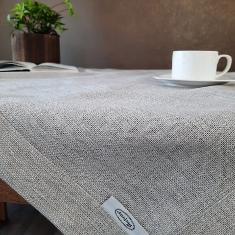 OBRUS STELLA 2 40 X 180 CM SREBRNY