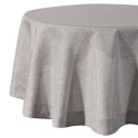 OBRUS STELLA 2 O 150 CM SREBRNY