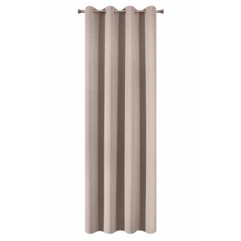 ZASŁONA GOTOWA LOGAN 135 X 250 CM PUDROWY RÓŻ
