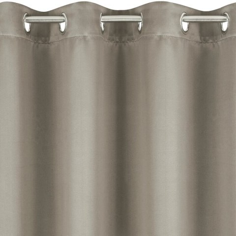 ZASŁONA GOTOWA LOGAN 140 X 175 CM CIEMNOBEŻOWY