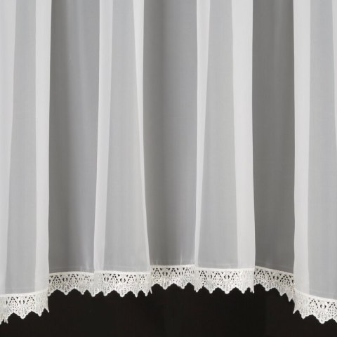 FIRANA GOTOWA CANDY NA TAŚMIE 400 X 150 CM BIAŁY