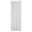FIRANA GOTOWA DAISY NA TAŚMIE 130 X 270 CM BIAŁY