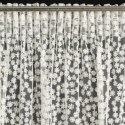 FIRANA GOTOWA DAISY NA TAŚMIE 130 X 270 CM BIAŁY