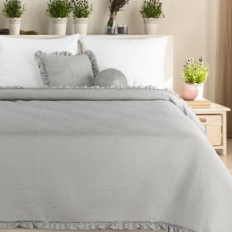 NARZUTA D91 FALBANKA 170 X 210 CM SREBRNY