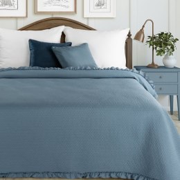 NARZUTA D91 FALBANKA 240 X 220 CM GRANATOWY