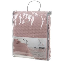 NARZUTA D91 FALBANKA 240 X 220 CM PUDROWY