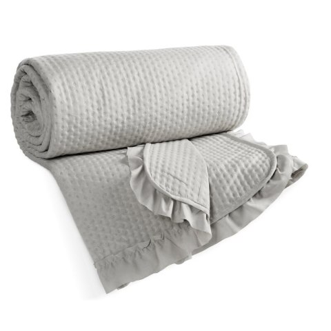 NARZUTA D91 FALBANKA 240 X 220 CM SREBRNY