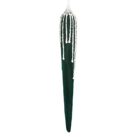OZDOBA ŚWIĄTECZNA 734 3.5 X 25 CM BUTELKOWY ZIELONY
